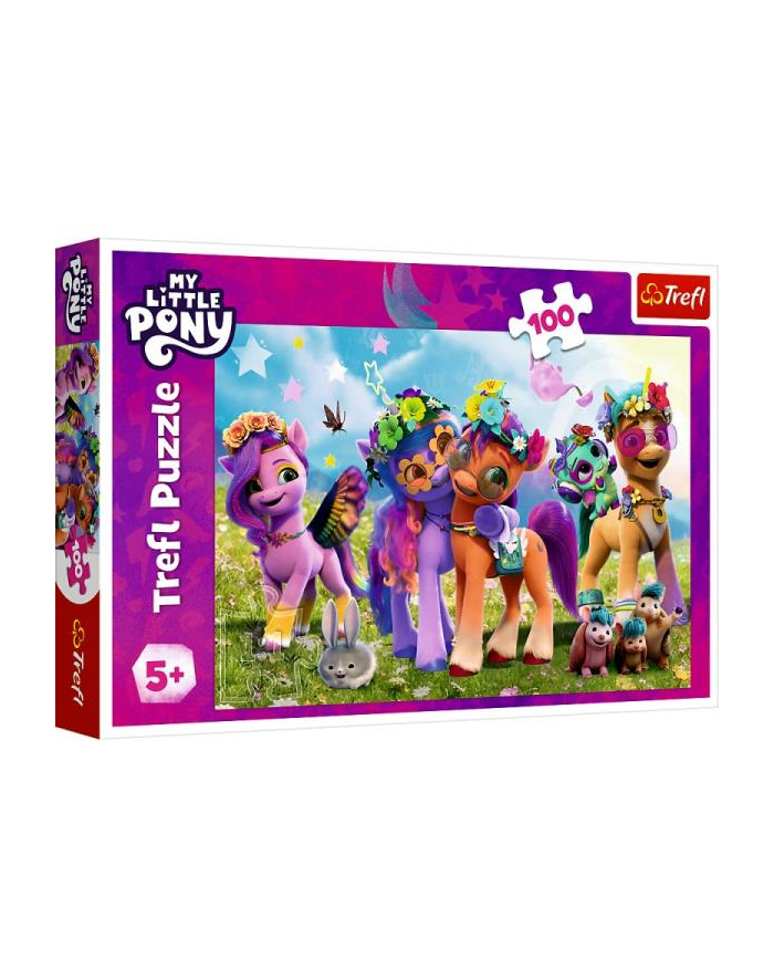 Puzzle 100el Zabawne Kucyki / Hasbro My Little Pony 16463 Trefl główny