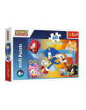 Puzzle 100el Sonic w akcji / Sonic The Headgehog 17387 Trefl - nr 1