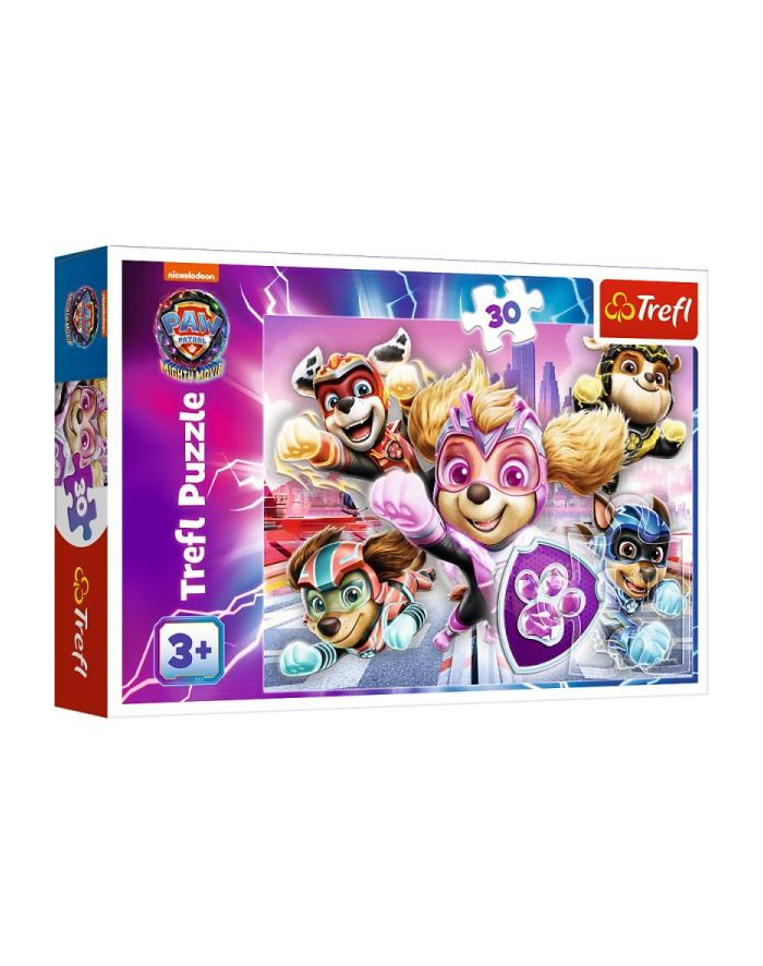 Puzzle 30el Psi Patrol Bohaterowie miasta  / PAW PATROL: The Mighty movie 2023 18298 Trefl główny