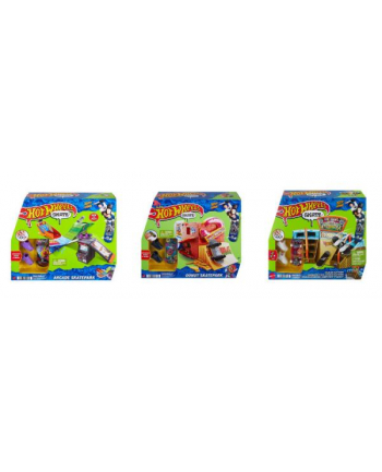 Hot Wheels Skate  Skatepark + deskorolka p3 mix HGT91 MATTEL