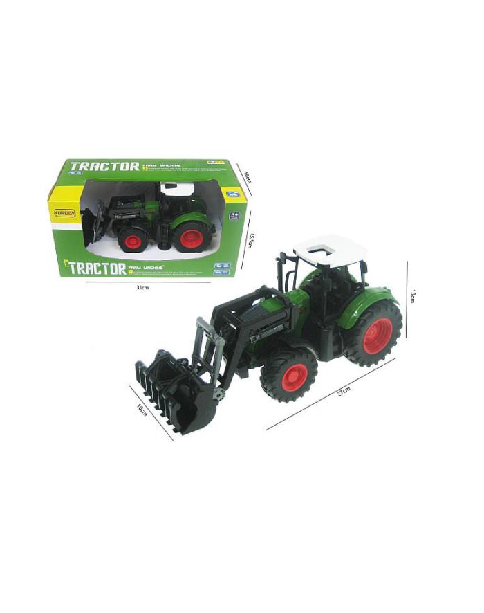 hipo Traktor z osprzętem 27,5cm 9951 główny