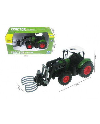 hipo Traktor z osprzętem 30cm 9954