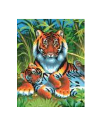 sequin art Painting by Numbers Junior Tigers 0029