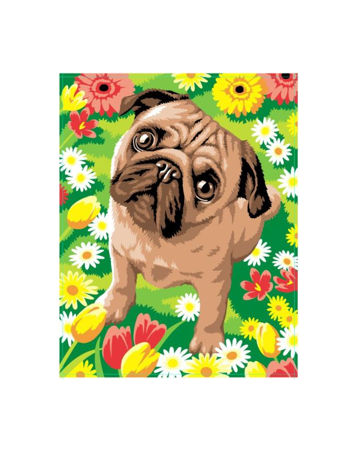 sequin art Painting by Numbers Junior Pug 1521 główny