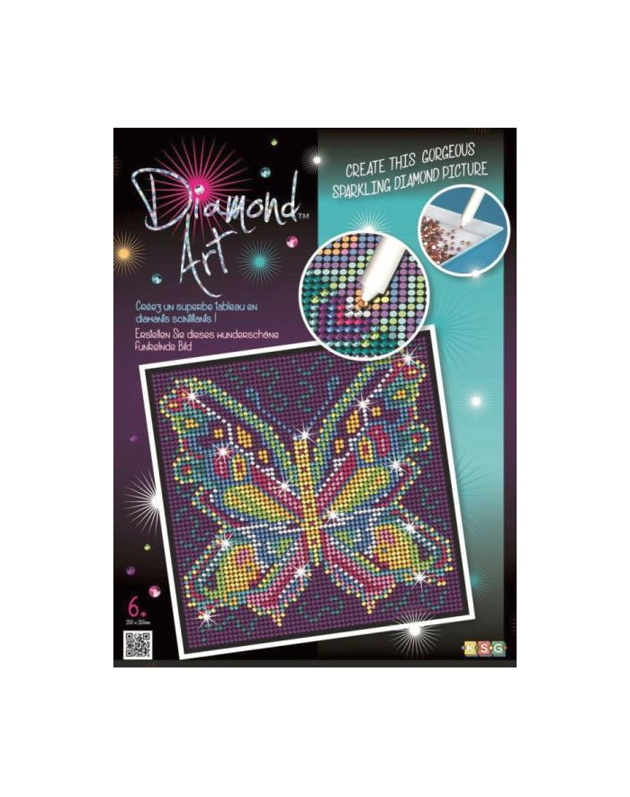sequin art Diamond Art Butterfly 1526 główny