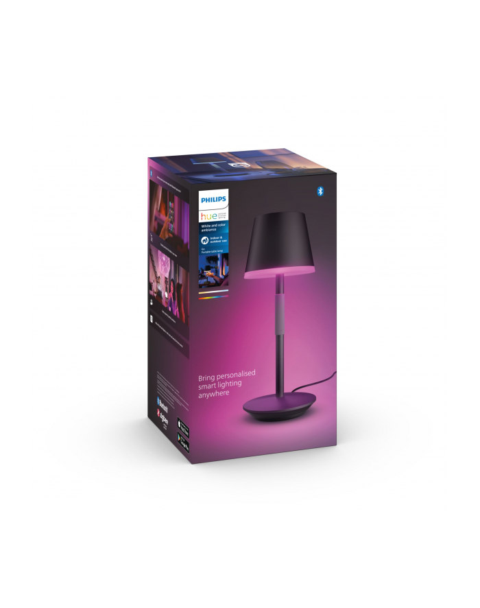 PHILIPS HUE GO czarny (929003128501) główny