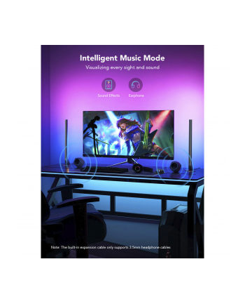 Govee H6047 Gaming Light Bars  Lampy LED  RGBIC, Wi-Fi, Alexa, Google Assistant nr 2