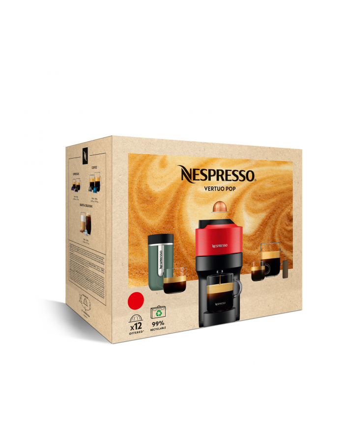 Krups Nespresso Vertuo Pop Aqua Mint XN9204, capsule machine (Kolor: CZARNY/mint) główny
