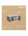 Severin eBBQ electric grill SENOA DigitalBOOST (Kolor: CZARNY / stainless steel, 3,000 watts, with BoostZone) - nr 4