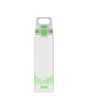 SIGG drinking bottle Total Clear One MyPlanet ''Green'' 0.75L (transparent/light green, one-hand closure ONE) - nr 1