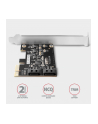 axagon PCES-SJ2 Kontroler PCIe 2x wewnętrzny port SATA 6G, chipset JMB582 SP ' LP - nr 24