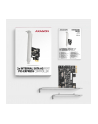 axagon PCES-SJ2 Kontroler PCIe 2x wewnętrzny port SATA 6G, chipset JMB582 SP ' LP - nr 5