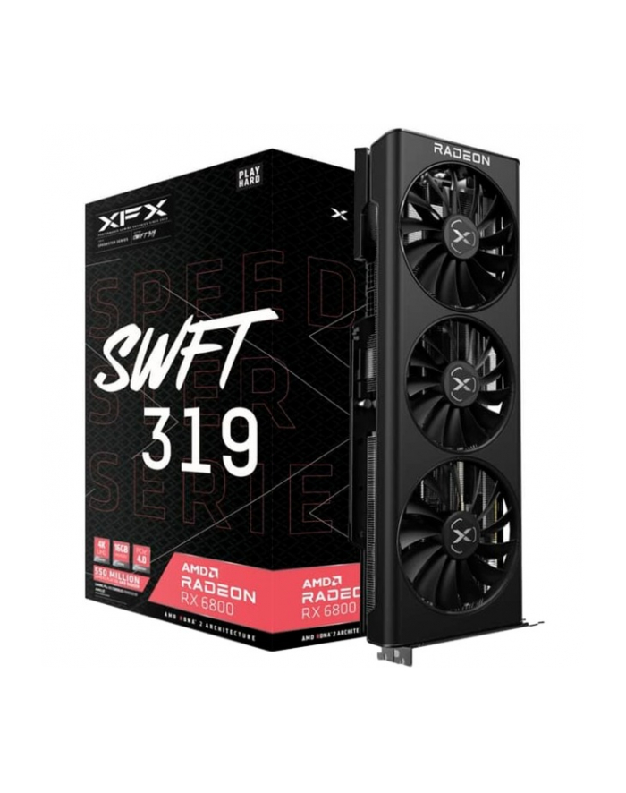 Karta graficzna XFX Radeon RX 6800 SPEEDSTER SWFT319 CORE Gaming 16GB GDDR6 HDMI 3xDP 3 FAN główny