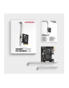 axagon PCEE-GRL Karta sieciowa PCIe 1x Gigabit Ethernet port RJ-45, chipset Realtek 8111L w. SP ' LP - nr 5