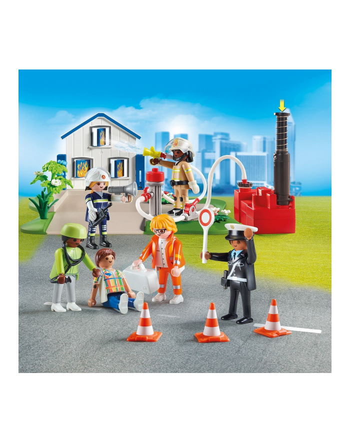 PLAYMOBIL 70980 My Figures: Rescue Mission, construction toy główny