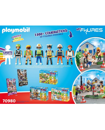 PLAYMOBIL 70980 My Figures: Rescue Mission, construction toy