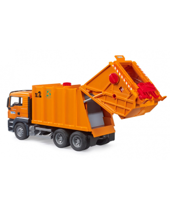 bruder  MAN TGS garbage truck, model vehicle