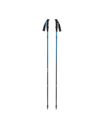 Black Diamond Distance Carbon Z Trekking poles, fitness equipment (blue, 1 pair, 130 cm)