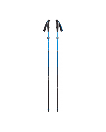 Black Diamond Trekking poles Distance Carbon FLZ, fitness equipment (blue, 1 pair, 125-140 cm)