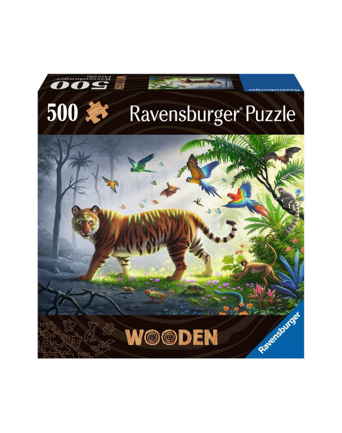 Ravensburger Wooden Puzzle Tiger in the Jungle (505 pieces) główny