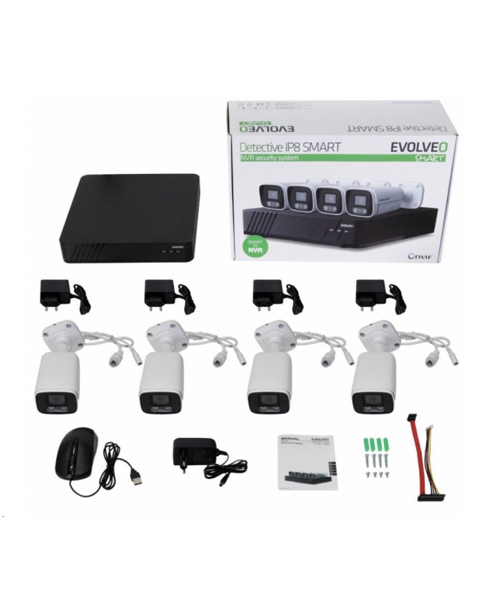 System Kamer Evolveo Detective Ip8 Smart (Det Ip8) główny