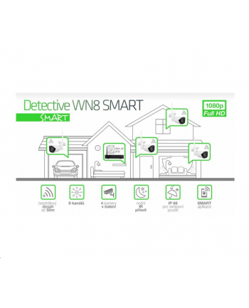 System Kamer Evolveo Detective Wn8 Smart (Det Wns)