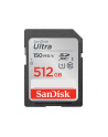 Sandisk 512GB Sdxc Ultra 150Mb/S C10 Uhs-I - nr 1