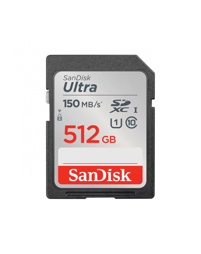 Sandisk 512GB Sdxc Ultra 150Mb/S C10 Uhs-I główny