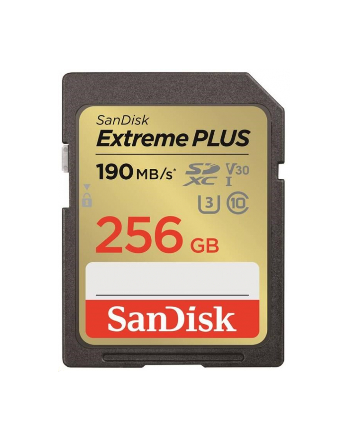 Karta pamięci SanDisk Extreme Plus 256GB 190/130 główny
