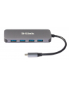 D-Link Hub Multiport USB-C USB 3.2 Gen 2 (USB 3.0) DUB-2340 4 Porty szary (DUB2340) - nr 10