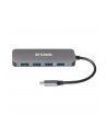 D-Link Hub Multiport USB-C USB 3.2 Gen 2 (USB 3.0) DUB-2340 4 Porty szary (DUB2340) - nr 12