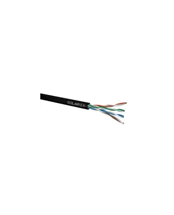 Solarix Kabel Lan Utp kat. 5e 100m/box zewnętrzny (SXKD5EUTPPE) nr 2