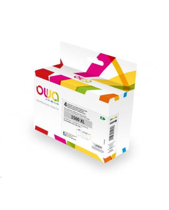 Owa Armor do CANON, PACK4 REMAN. PGI-1500XL BCMY, 35ml/3x12ml/1200p/3x1030p kolorowy (K10404OW)