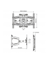 Ergosolid Wysokiej Jakości Obrotowy Uchwyt Do Telewizorów Lcd Led Plazma 40'' 70'' (K600) - nr 7