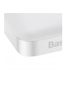 Baseus Bipow powerbank z wyświetlaczem 10000mAh 15W biały (Overseas Edition) + kabel USB-A - Micro USB 0.25m biały (PPBD050002) - nr 5