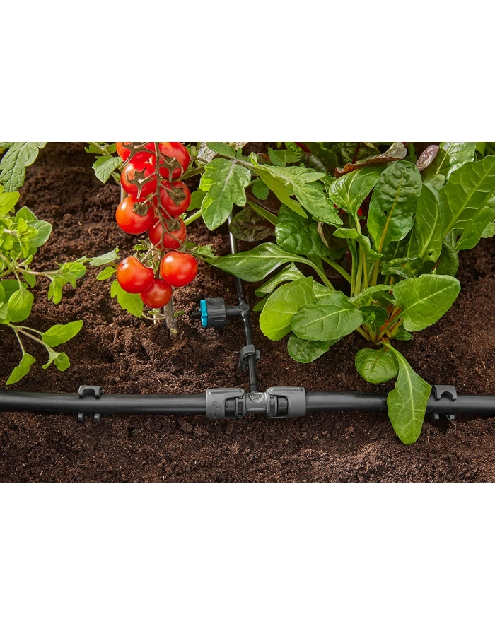 GARD-ENA Micro-Drip-System T-piece 13mm (1/2'') > 4.6mm (3/16''), connection (dark grey, 5 pieces, model 2023) główny