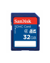 Sandisk karta pamięci SDHC 32GB - nr 1