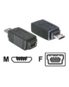 ADAPTER USB MINI(F)->USB MIKRO(M)+NIKIEL - nr 11
