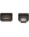 ADAPTER USB MINI(F)->USB MIKRO(M)+NIKIEL - nr 16