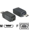 ADAPTER USB MINI(F)->USB MIKRO(M)+NIKIEL - nr 20
