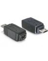 ADAPTER USB MINI(F)->USB MIKRO(M)+NIKIEL - nr 4