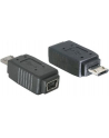 ADAPTER USB MINI(F)->USB MIKRO(M)+NIKIEL - nr 17