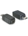 ADAPTER USB MINI(F)->USB MIKRO(M)+NIKIEL - nr 38
