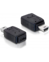 ADAPTER USB MINI(M)->USB MIKRO(F)+NIKIEL - nr 12