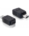 ADAPTER USB MINI(M)->USB MIKRO(F)+NIKIEL - nr 13