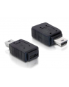 ADAPTER USB MINI(M)->USB MIKRO(F)+NIKIEL - nr 1