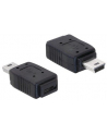 ADAPTER USB MINI(M)->USB MIKRO(F)+NIKIEL - nr 9