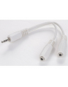 Adapter JACK stereo(M)-> 2x JACK stereo (F) - nr 1