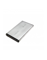 Obudowa aluminiowa do HDD 2,5' SATA, USB, srebrna - nr 20