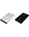 Obudowa aluminiowa do HDD 2,5' SATA, USB, srebrna - nr 37